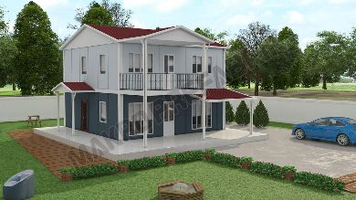 Two Storey Prefabricated House Price 149 m²