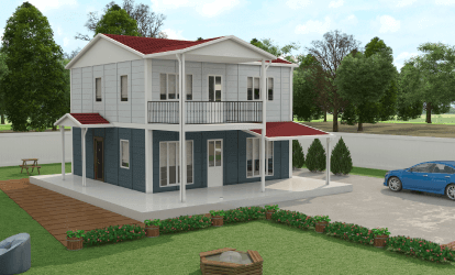 Two Storey Prefabricated Villa