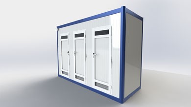 Wc Duş Kabini 130x340cm