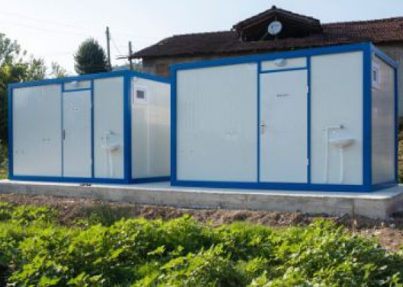 WC - Shower Container