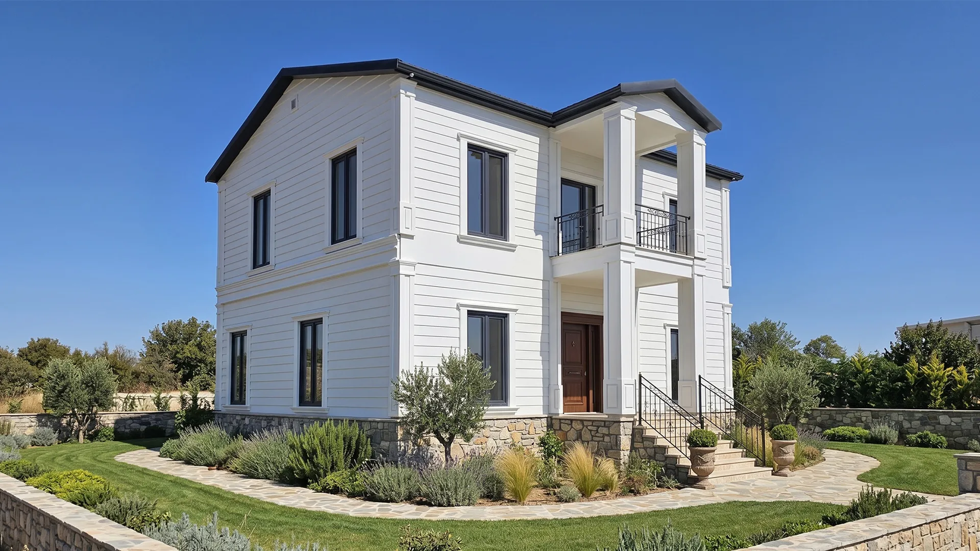 Villa de acero ligero de 190 m²