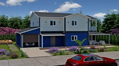 271 m² Two-Story Ready-Made House