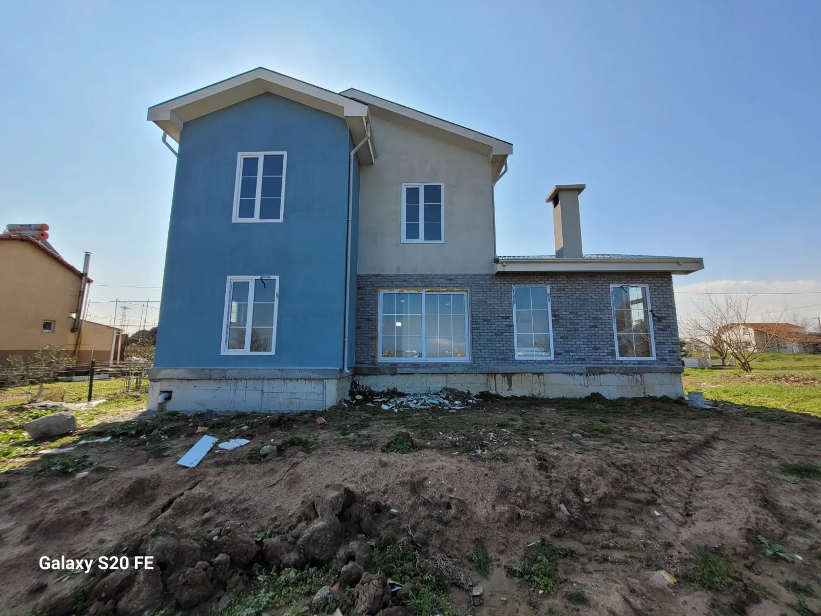 183 m² İki Katlı Hafif Çelik Villa