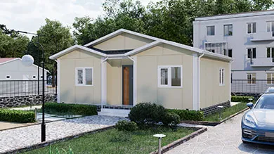 Precio de Casa Prefabricada de 54 m²