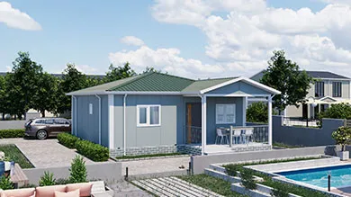 Precio de Casa Prefabricada de 66 m²