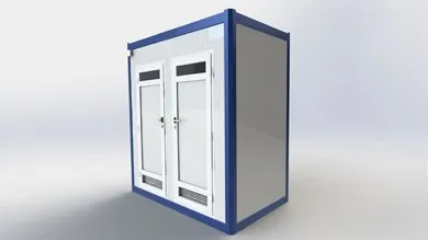 Wc Shower Cabin 130x210cm
