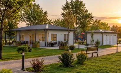 Belediye Parkları için Prefabrik Kafeterya ve WC Çözümleri
