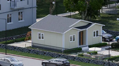 Prefabricated Bungalow Price 52 m²