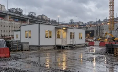 Metro İnşaatlarında Geçici Prefabrik Ofisler Nasıl Kullanılır?