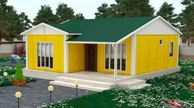 Prefabrik Bağ Evi 68 m²