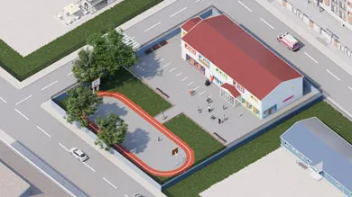Prefabrik Okul Binası 766 m²
