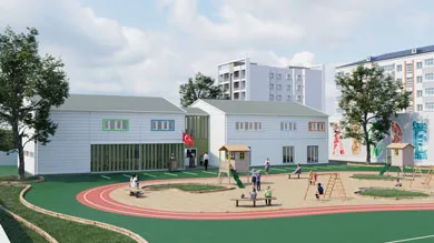 Prefabricated Kindergarten Building 822 m²