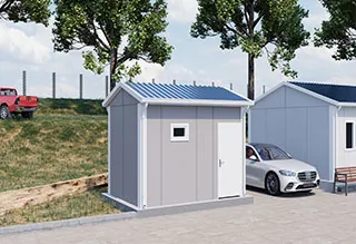 Prefabrik WC Duş 10 m²