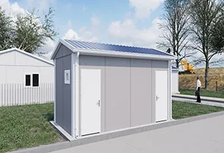 Prefabrik WC Duş 13 m²