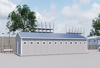 Prefabrik WC Duş 98 m²