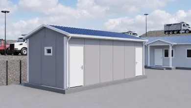 Prefabrik WC Duş 25 m²