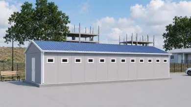 Prefabrik WC Duş 98 m²